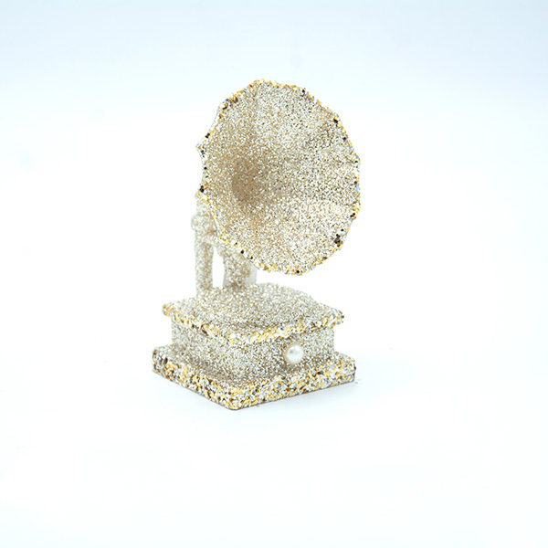 ΣΤΟΛΙΔΙ ΑΚΡΥΛΙΚΟ ΓΡΑΜΜΟΦΩΝΟ ΣΑΜΠΑΝΙ GLITTER 5.3x5.3x10.6cm